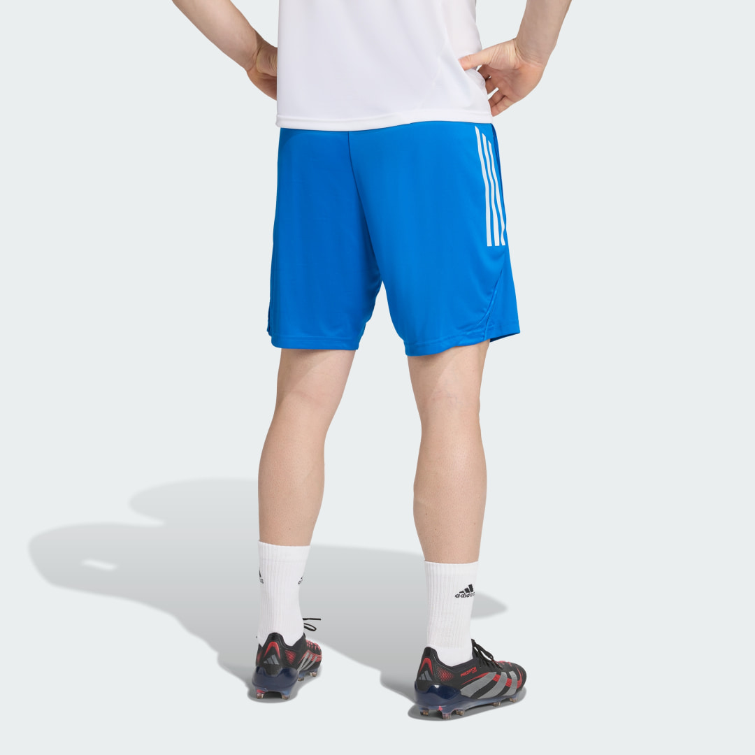 Detalle 2 de Adidas Pantalón corto de entrenamiento Real Madrid Tiro 25 Competition – azul