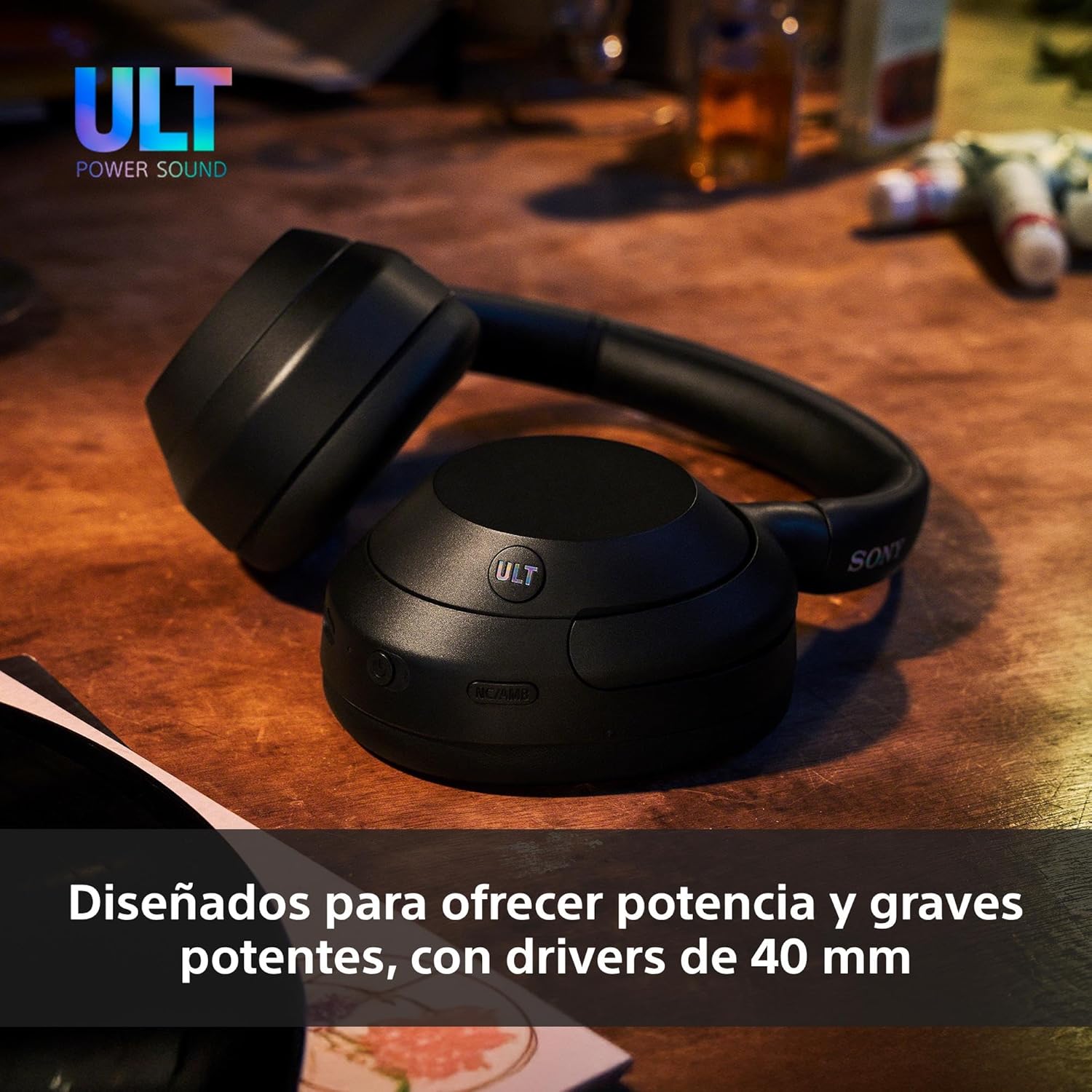 Detalle de Sony ULT Wear Auriculares inalámbricos con cancelación de ruido