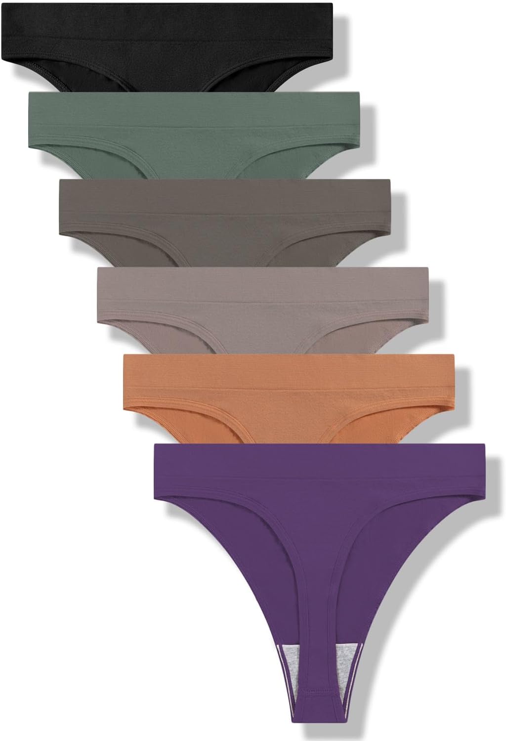 Thumbnail 6 de GRANKEE High Waisted Thong 6-Pack