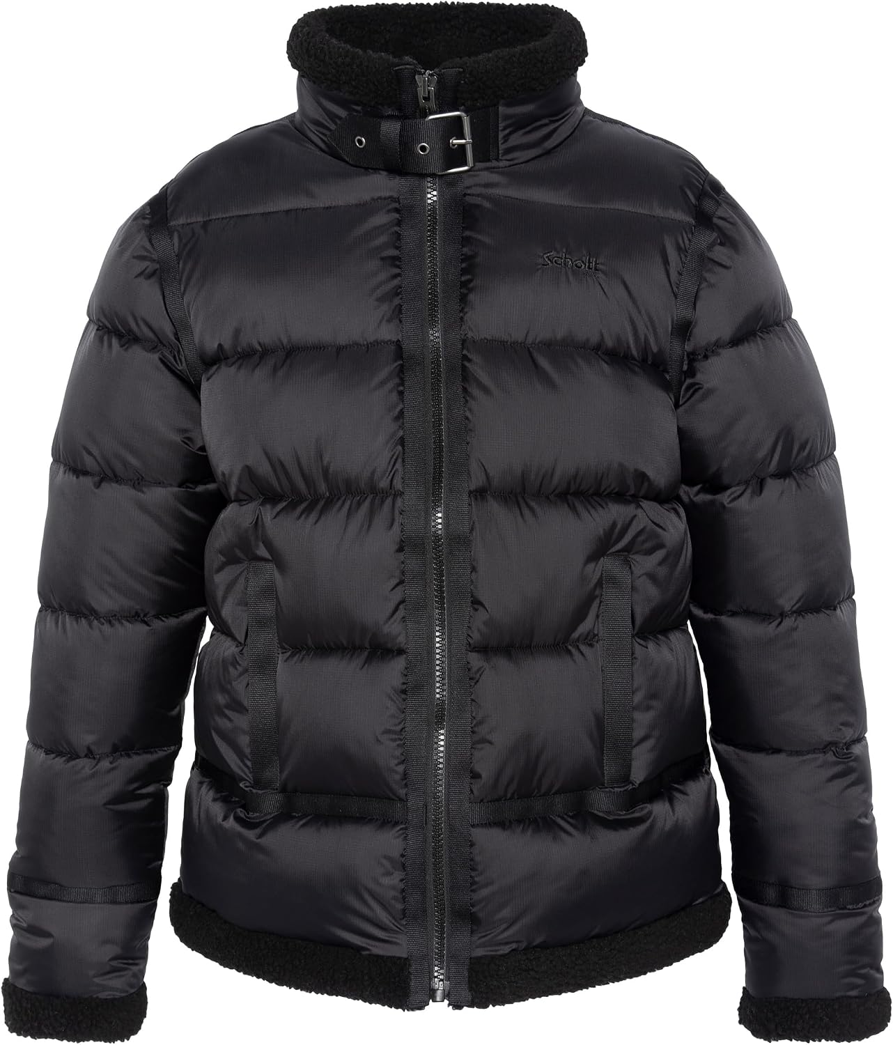 Detalle 2 de Schott NYC IDAK Jacket boucle col