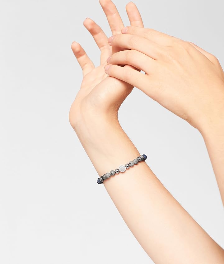 Detalle 2 de Liebeskind LJ-0091-B-17 Pulsera unisex gris/azul 000