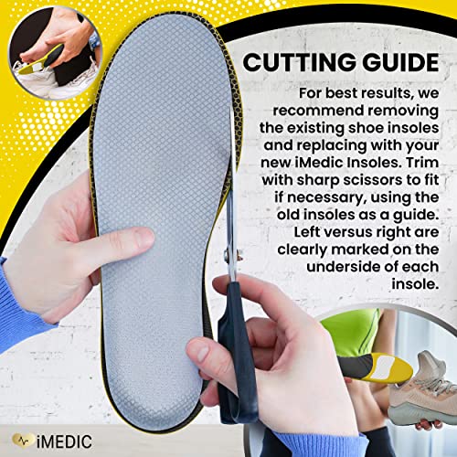 Thumbnail 6 de iMedic Orthotic Insoles for Plantar Fasciitis, Size XS UK 4-5.5