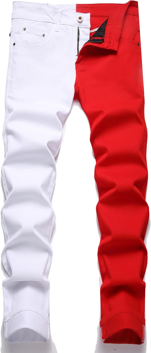 Thumbnail 6 de RXXKKK Men's Regular Slim Fit Jeans