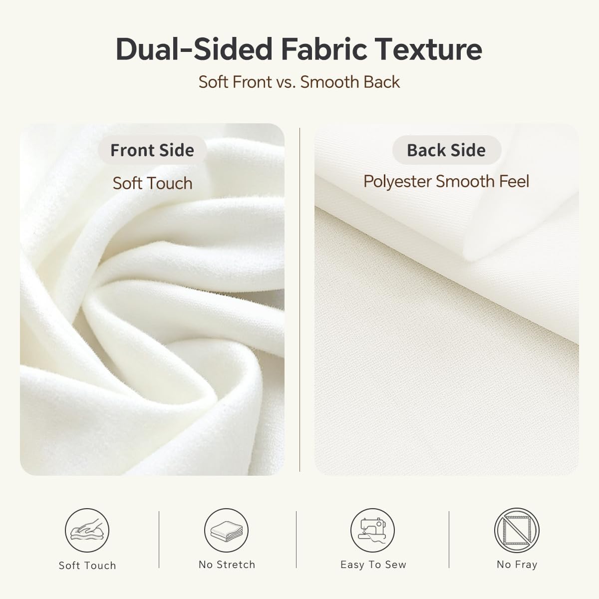 Detalle de Erosebridal Upholstery Fabric, 10 Yards