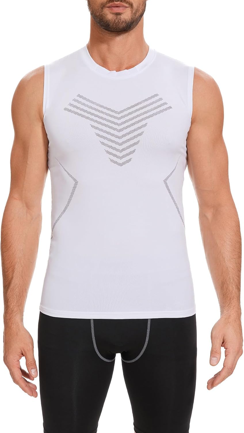 Detalle 2 de AMZSPORT Canotta Compressione Uomo