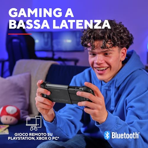 Detalle de GXTrust Mylox Controller per Telefono Bluetooth: gamepad wireless con grip stabile e LED RGB