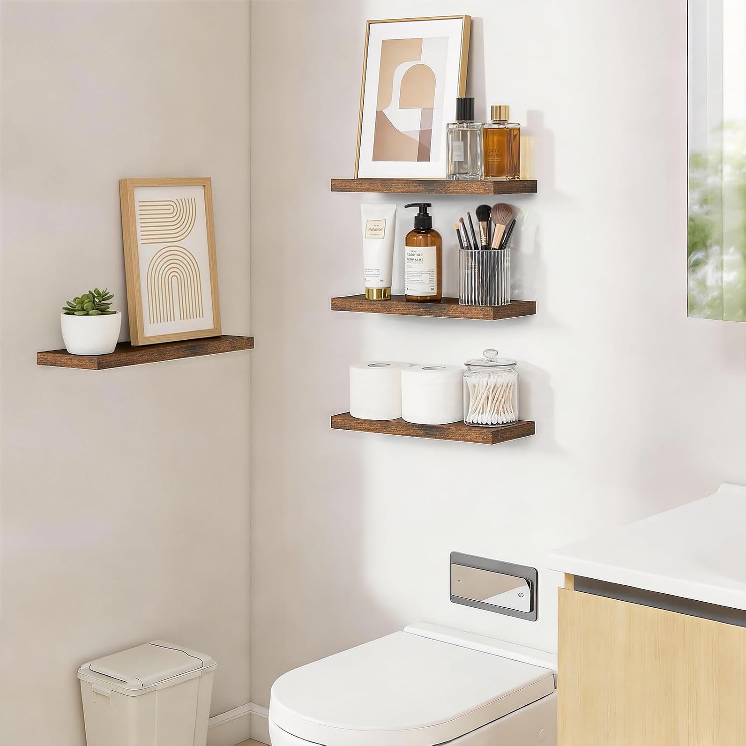 Detalle 2 de BAYKA Floating Shelves, 15.7 in