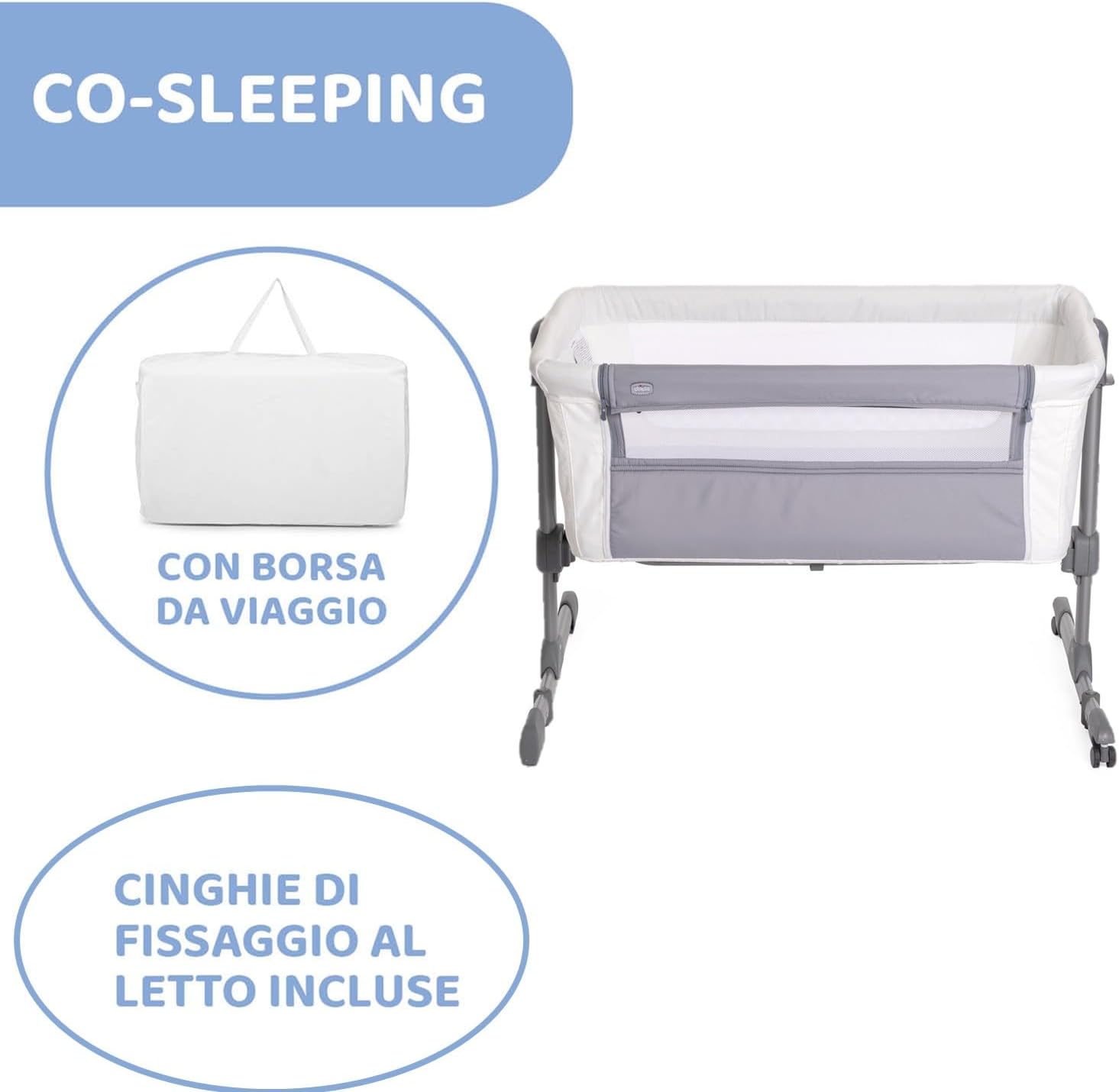 Thumbnail 4 de Chicco Next2Me Essential culla 0-6 mesi