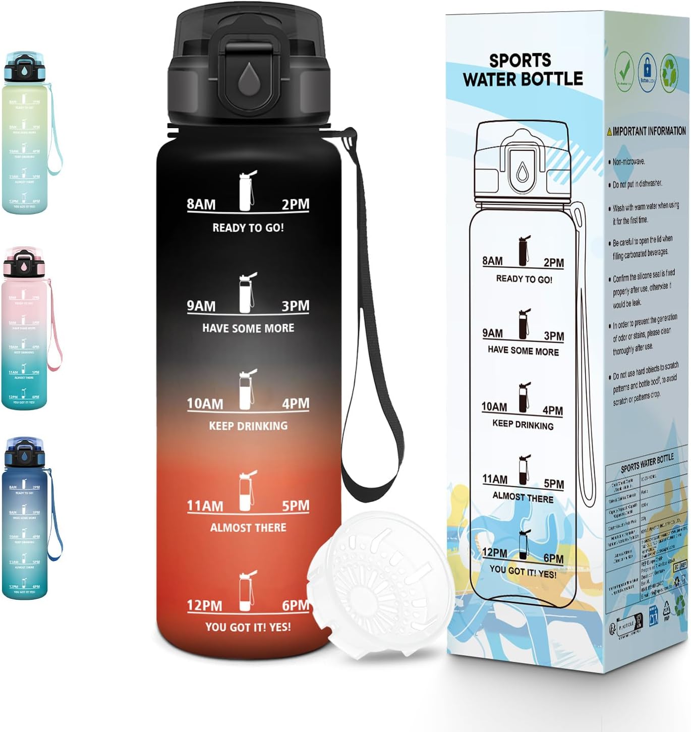 Baramumu Gourde enfant 500 ml anti-fuite