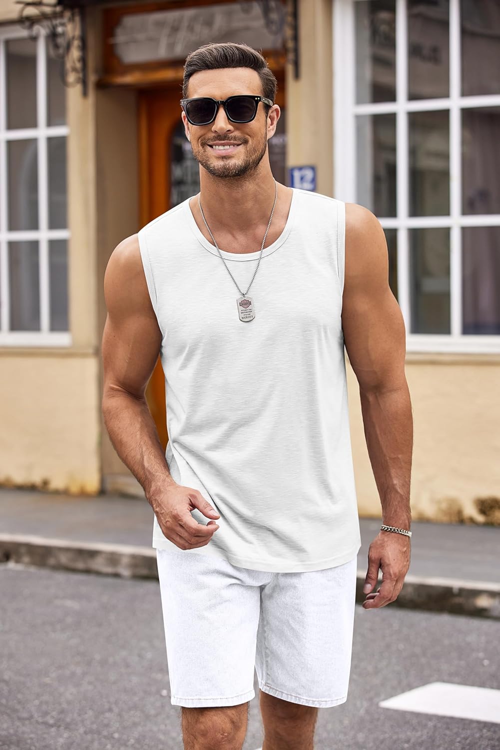 Thumbnail 2 de COOFANDY Débardeur Homme – T-shirt sans manches léger et fonctionnel pour fitness