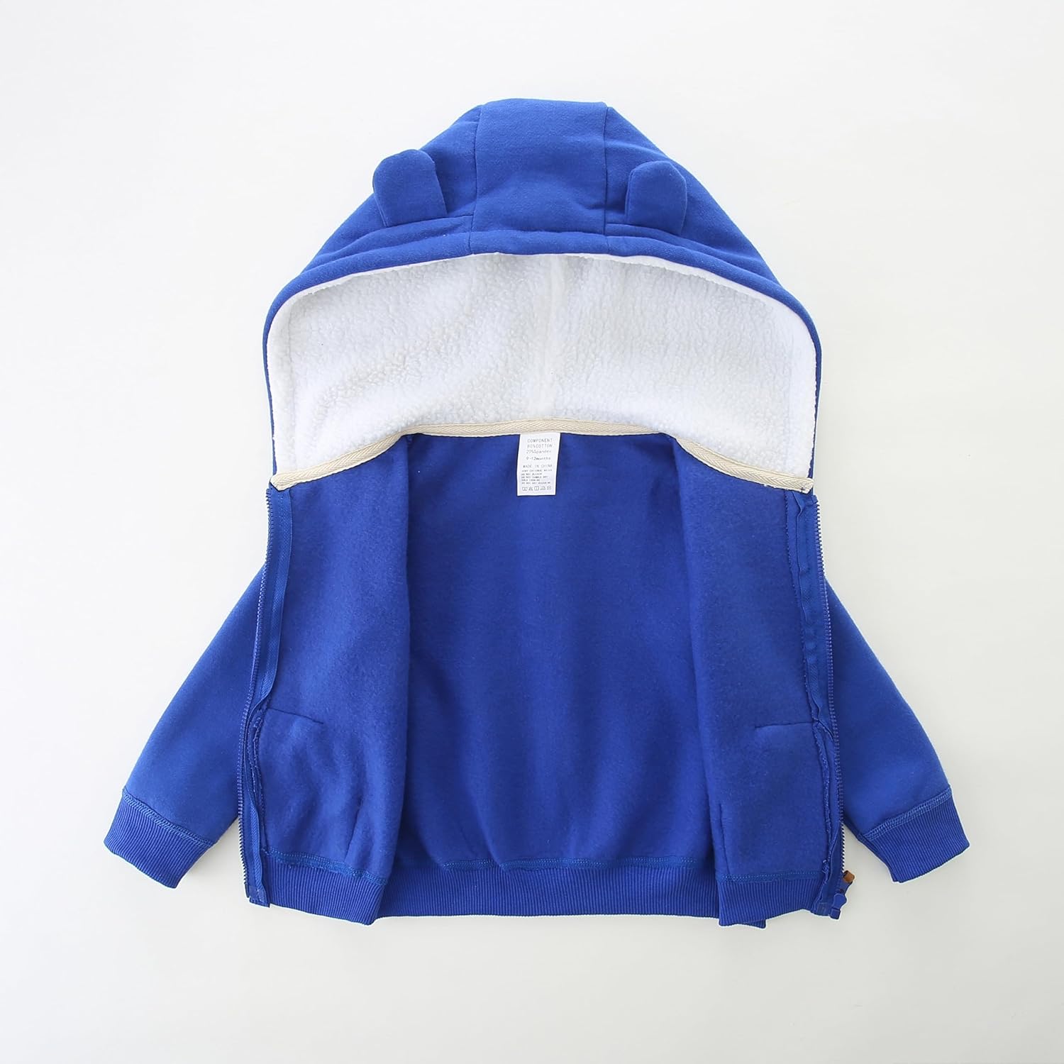 Thumbnail 3 de KIDDLETOWN Baby Hooded Jacket with Ears – Warm, Soft Cottons for Toddlers