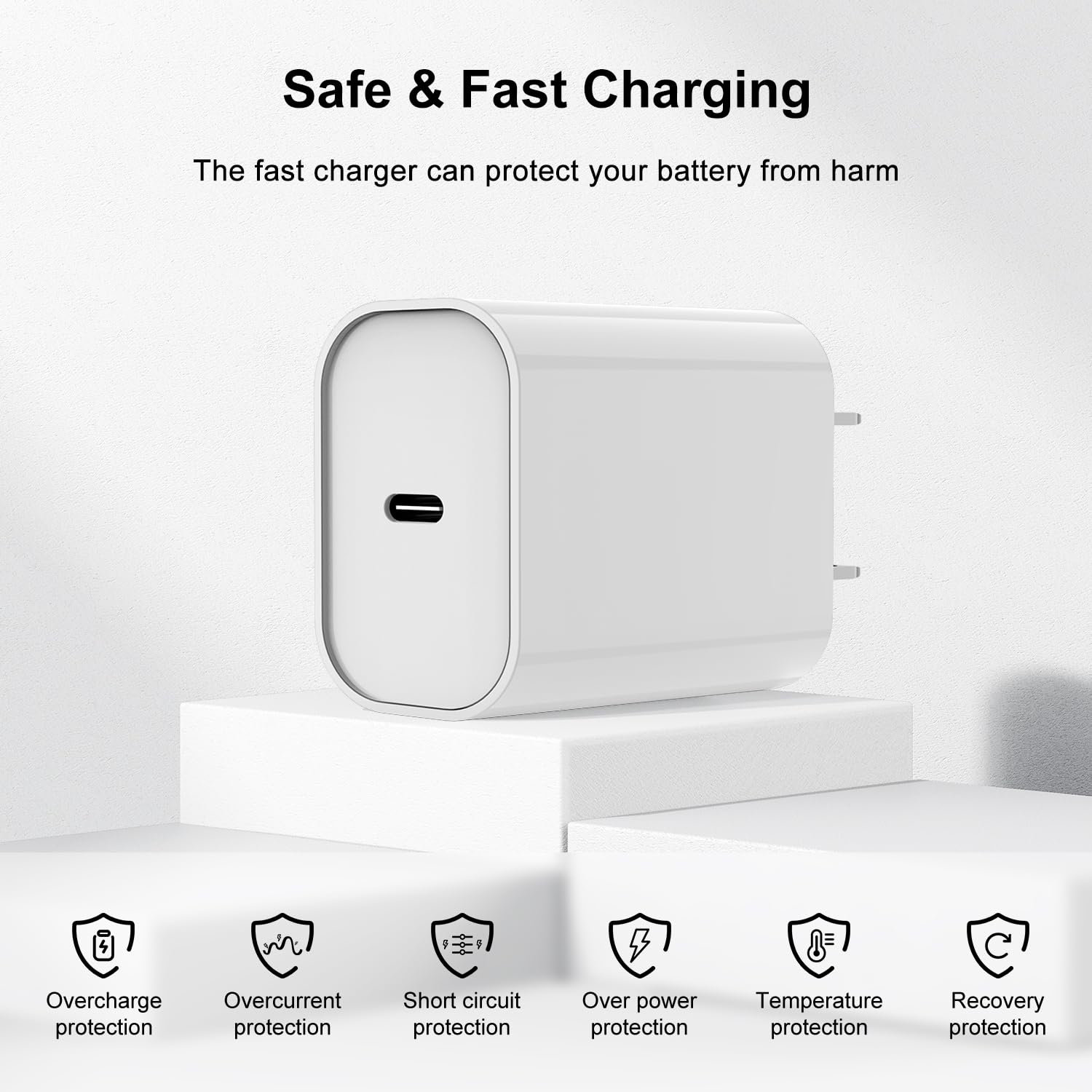 Thumbnail 3 de Fast Charger 20W 6ft for iPhone