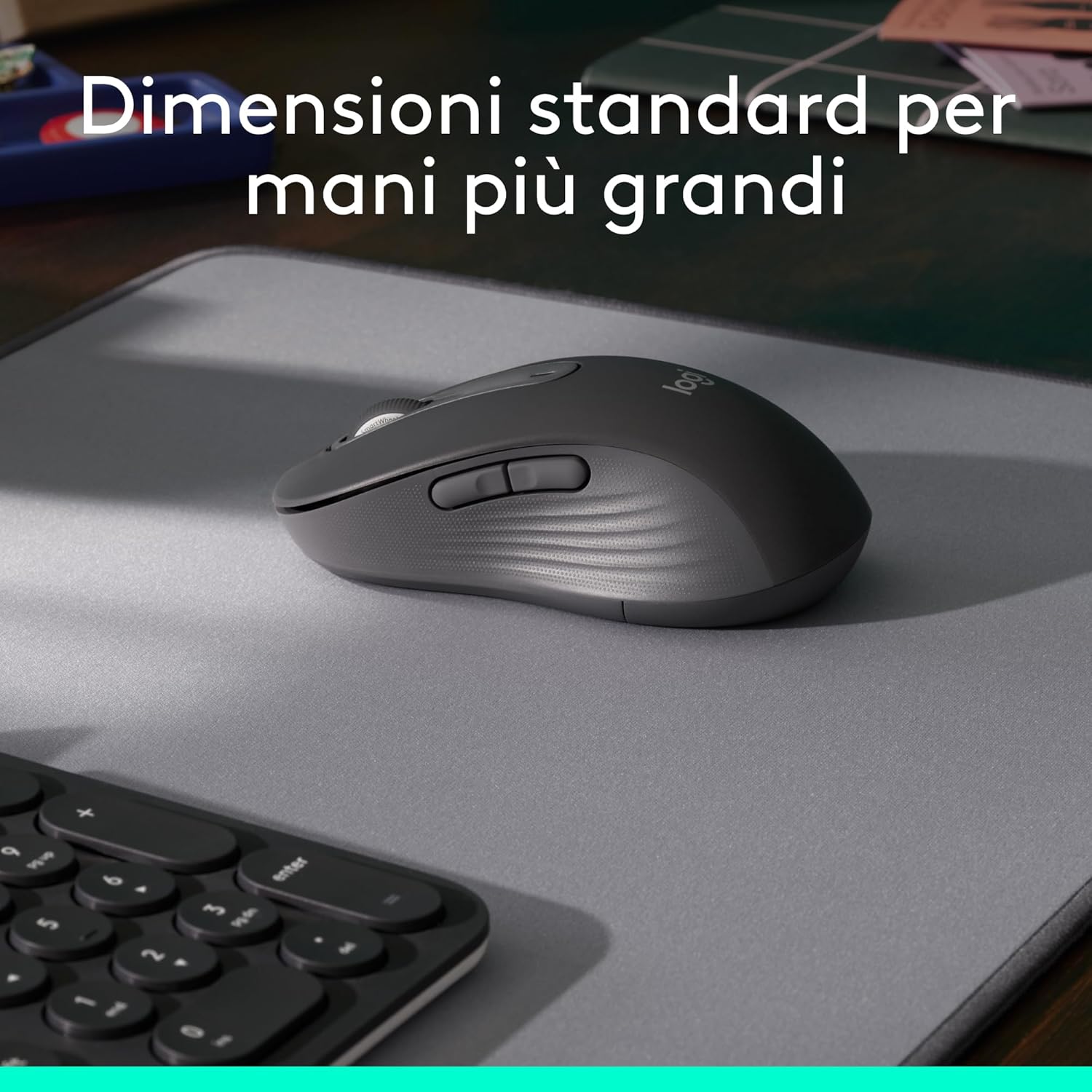 Detalle de Logitech Signature M650 L mouse 2 anni 🖱