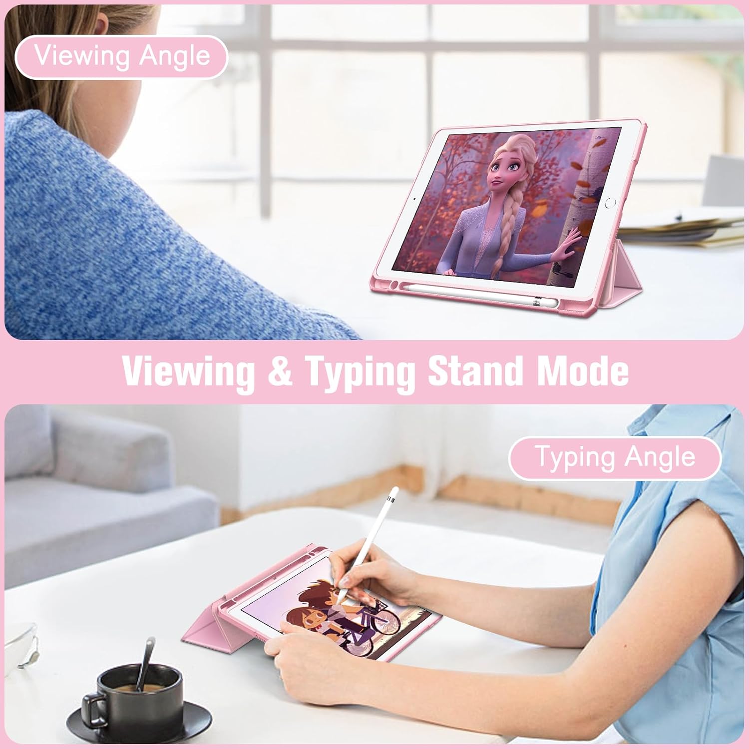 Detalle de FINTIE iPad 10.2 hybrid case 10.2 inch