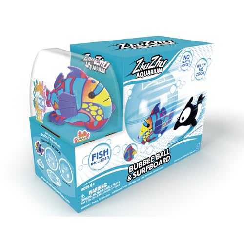 Detalle de Zhuzhu Pets Set de burbuja y tabla con pez