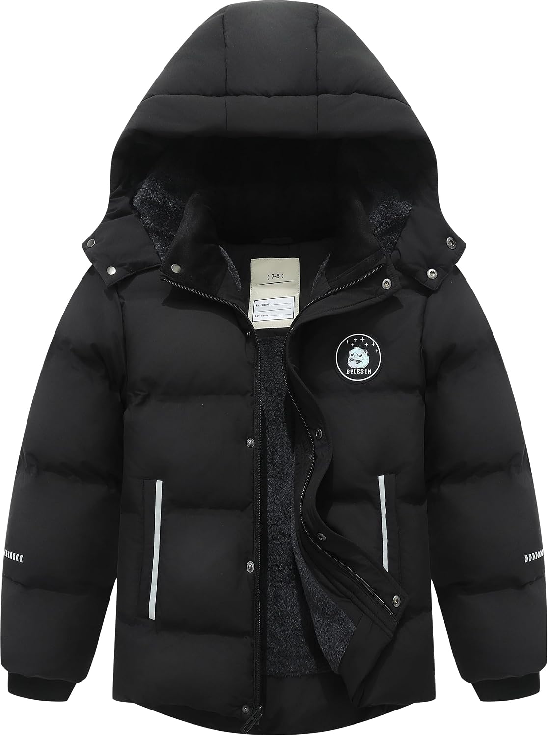 Detalle de BYLESIN Kids Waterproof Puffer Jacket