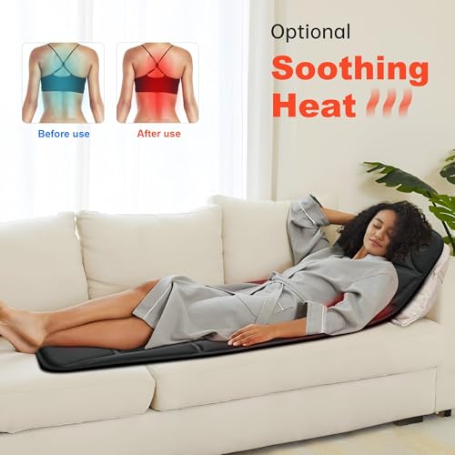 Detalle 2 de CILI Full Body Massage Mat with Heat and Vibration ⚙