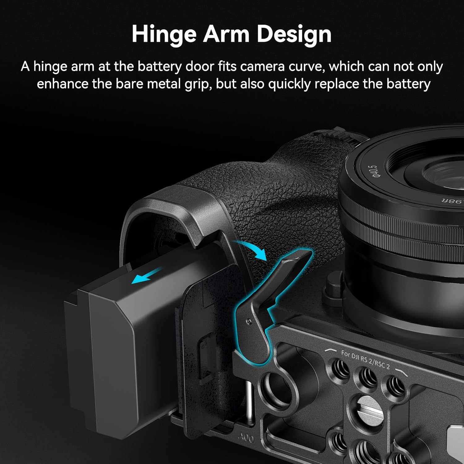 Thumbnail 6 de SMALLRIG A6700 Plaque de base pour Sony Alpha 6700