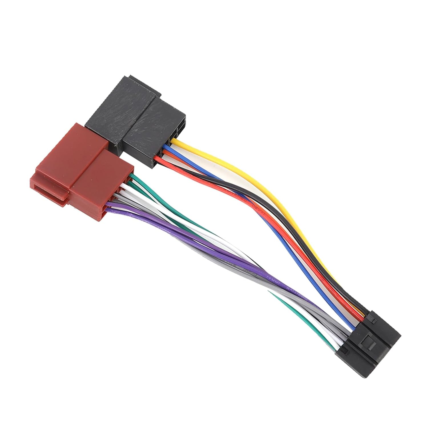 Detalle de SolUptanisu 16 Pin Car Radio Wiring Harness: 16 Pin ISO Plug to Kenwood 16Pin Adapter