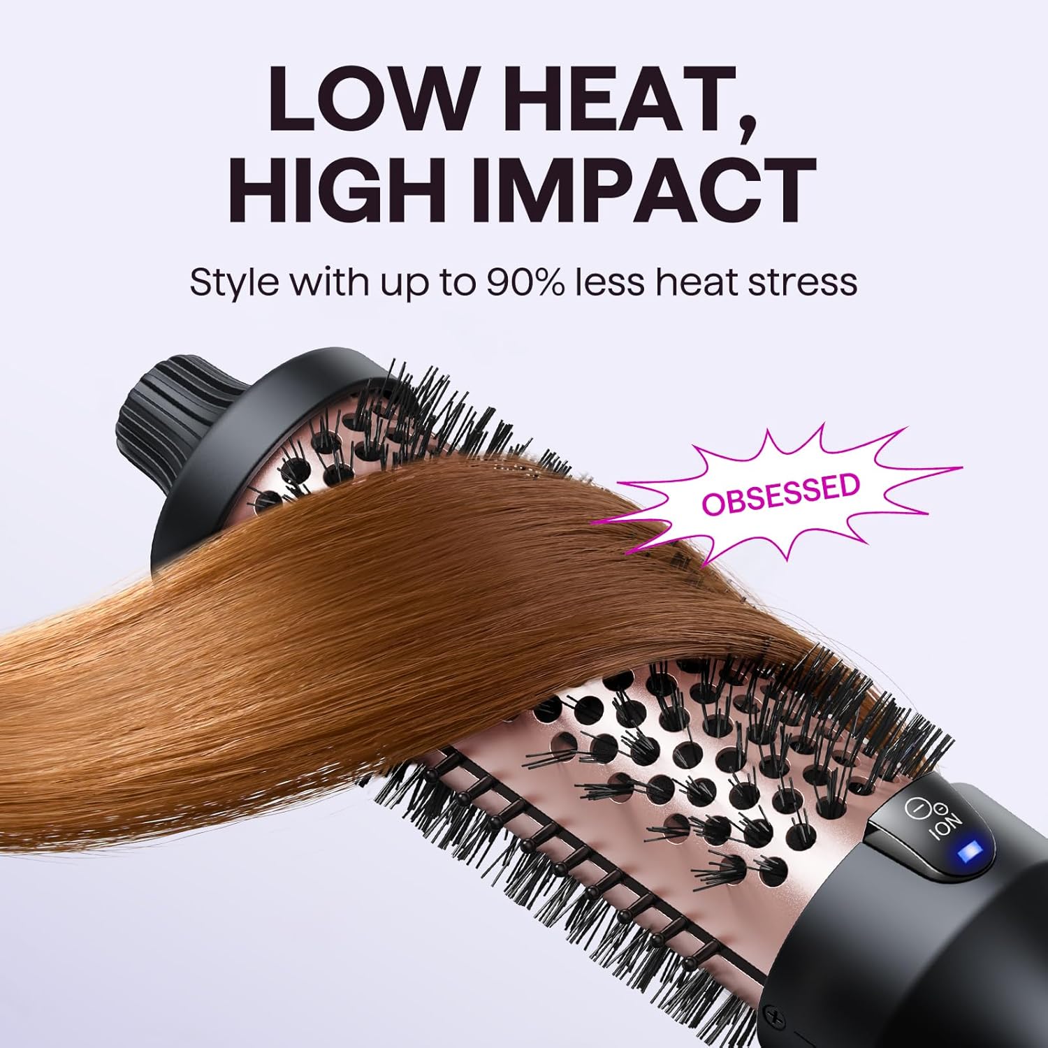 Thumbnail 6 de Wavytalk Thermal Brush Brosse thermique ionique 38 mm, 5 températures 💇♀