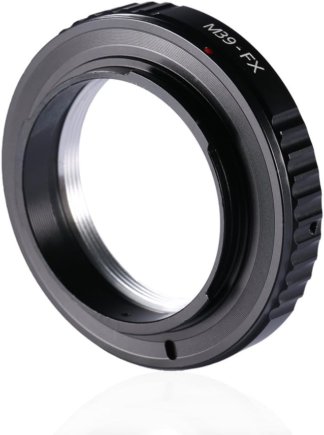 Detalle de K&F CONCEPT M39/L39 Objektivadapter für Fuji X-Serie – manuell, Metallgehäuse