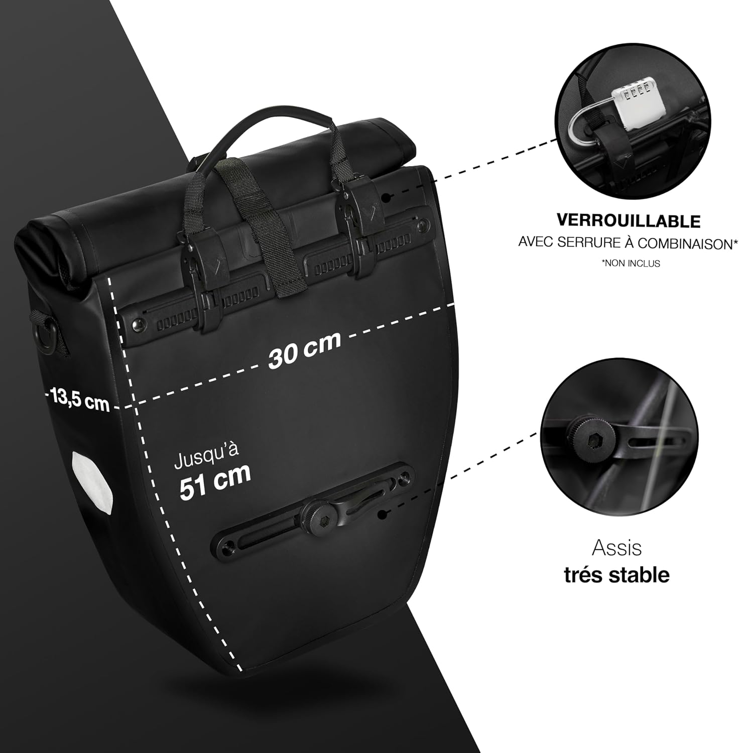 Detalle 2 de Valkental Grand Sac étanche 18–20 L