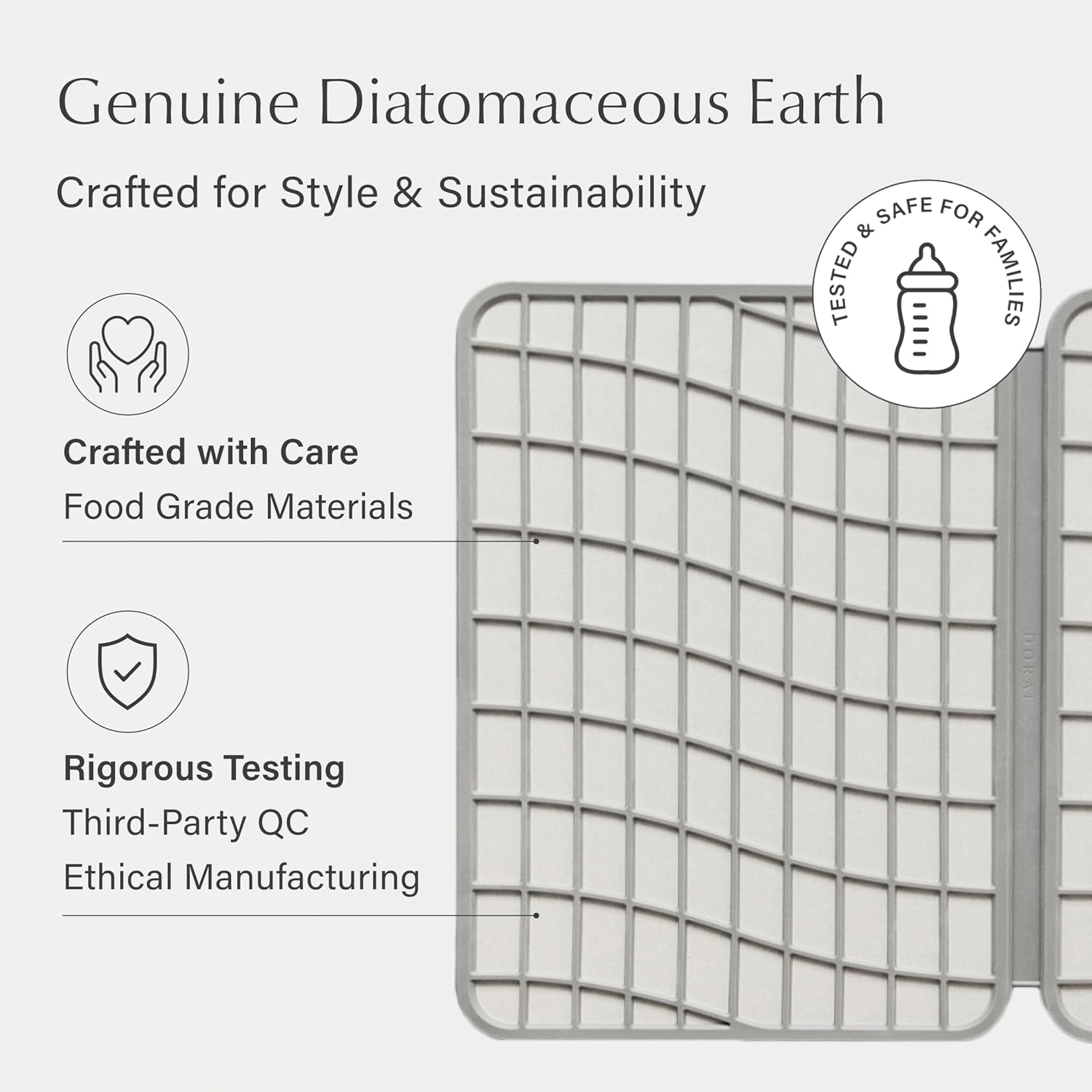 Thumbnail 4 de Dorai Home Large Dish Pad 24.6" quick-drying dish mat 🧽