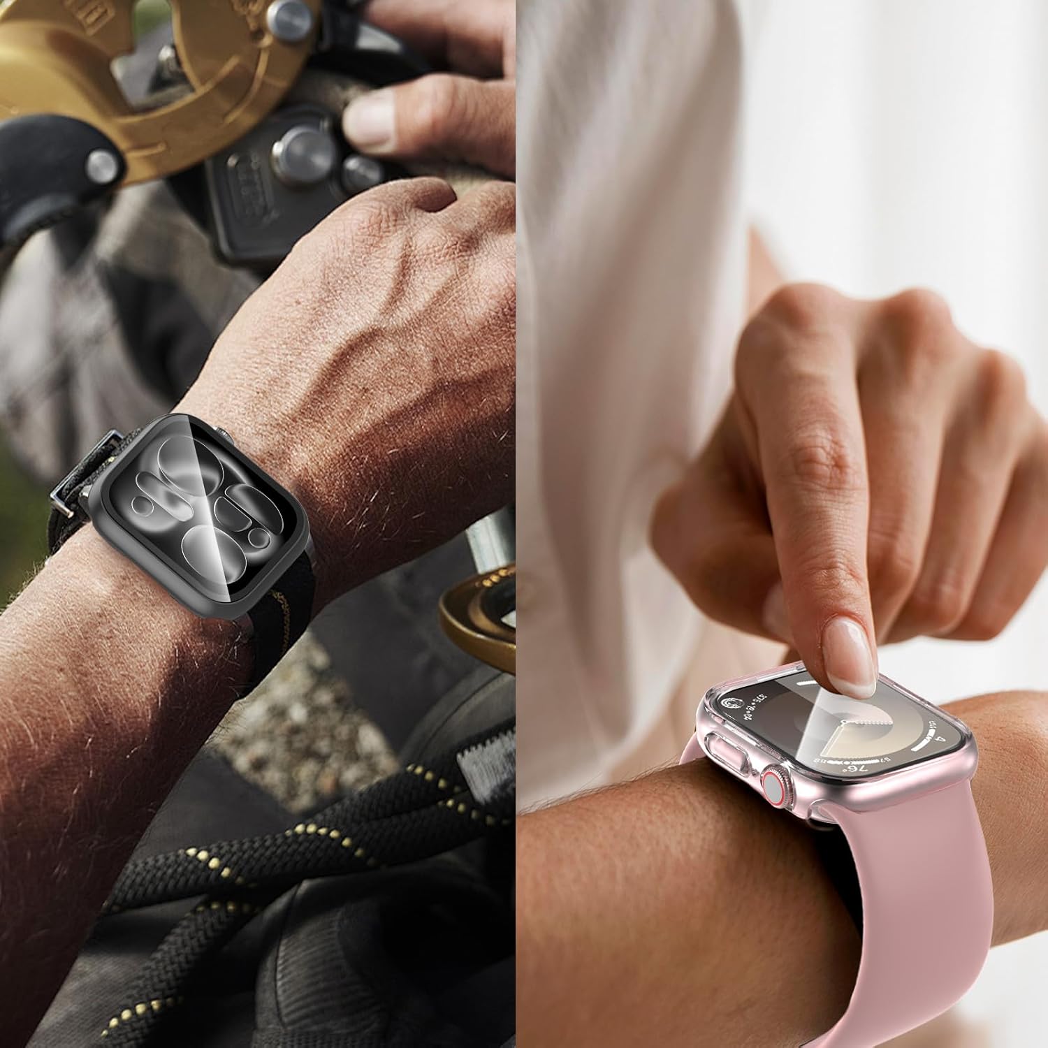 Thumbnail 6 de HAANILKYI Apple Watch SE 44mm Case 6-Pack