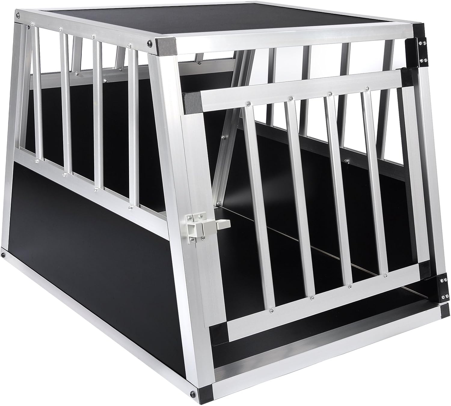 Detalle de EUGAD Hundetransportbox Aluminium 54x69x51 cm