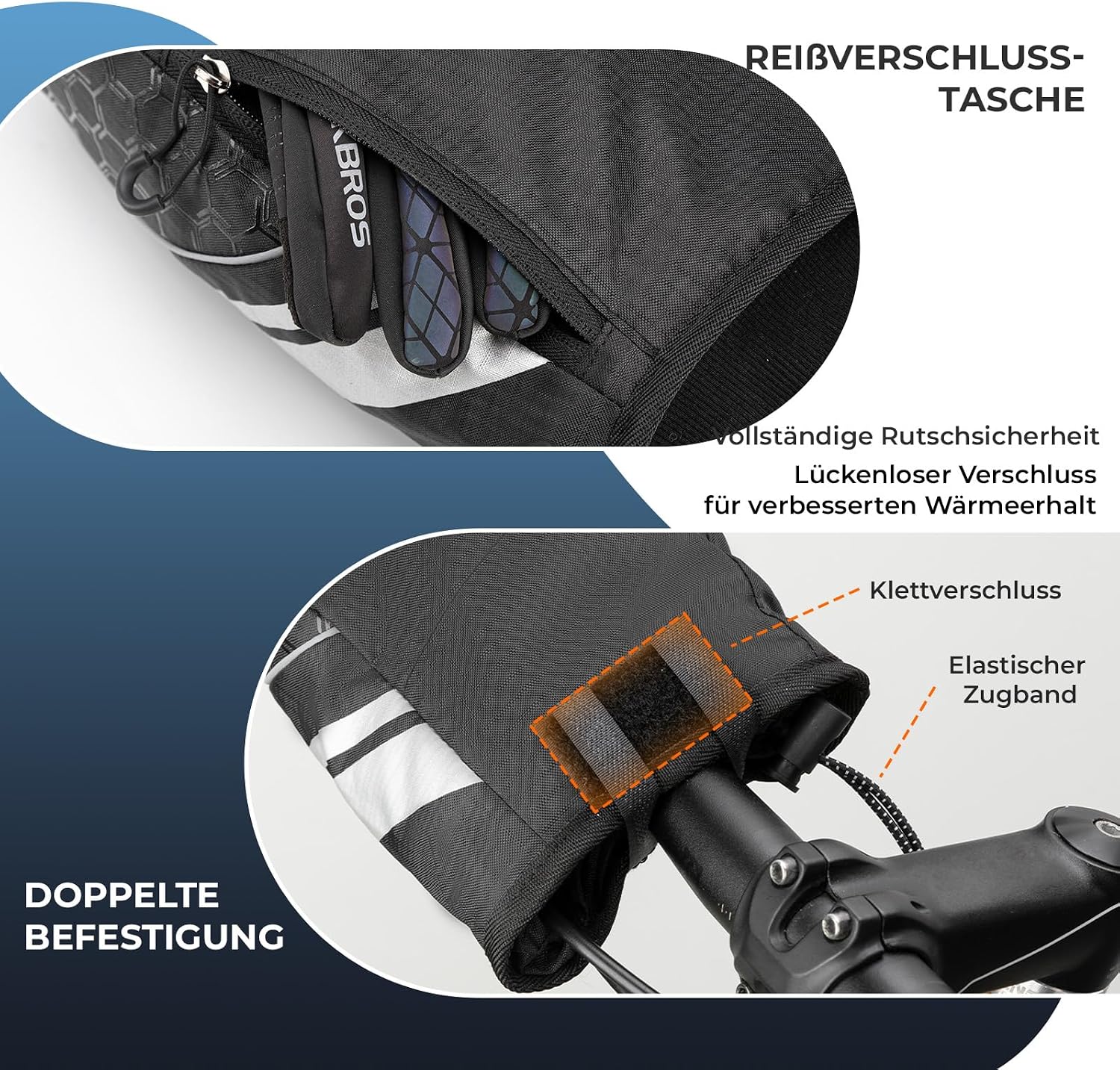 Detalle 2 de ROCKBROS Lenkerstulpen 37 cm