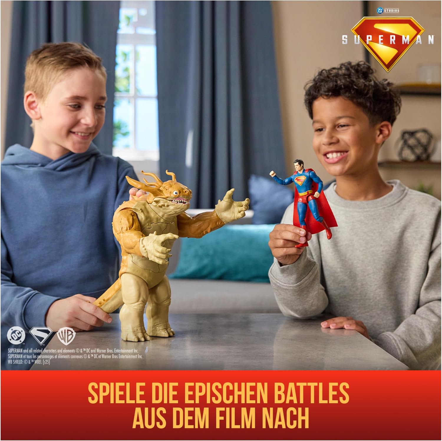 Detalle 2 de DC Comics Superman Kaiju Battle Spielset 30 cm