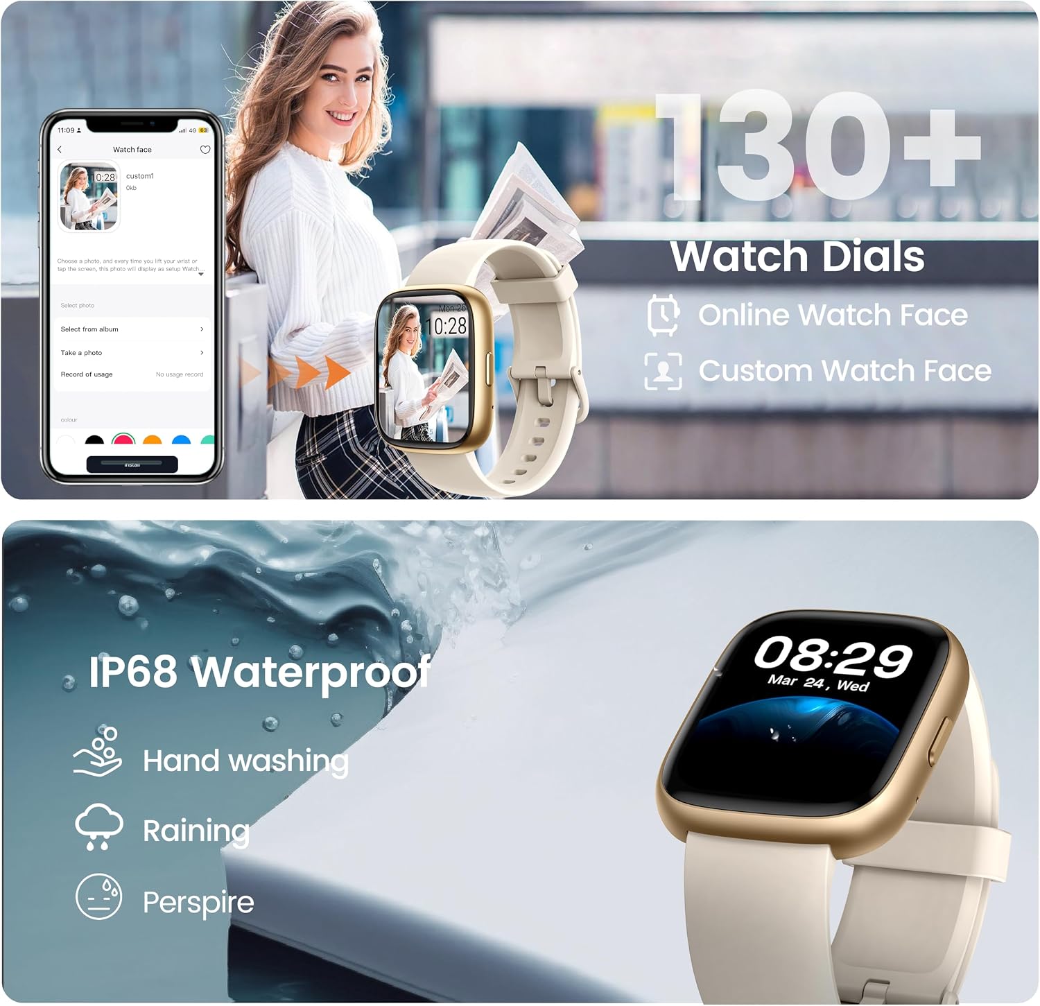 Thumbnail 6 de Smart Watch IDW26 1.83" HD Fitness