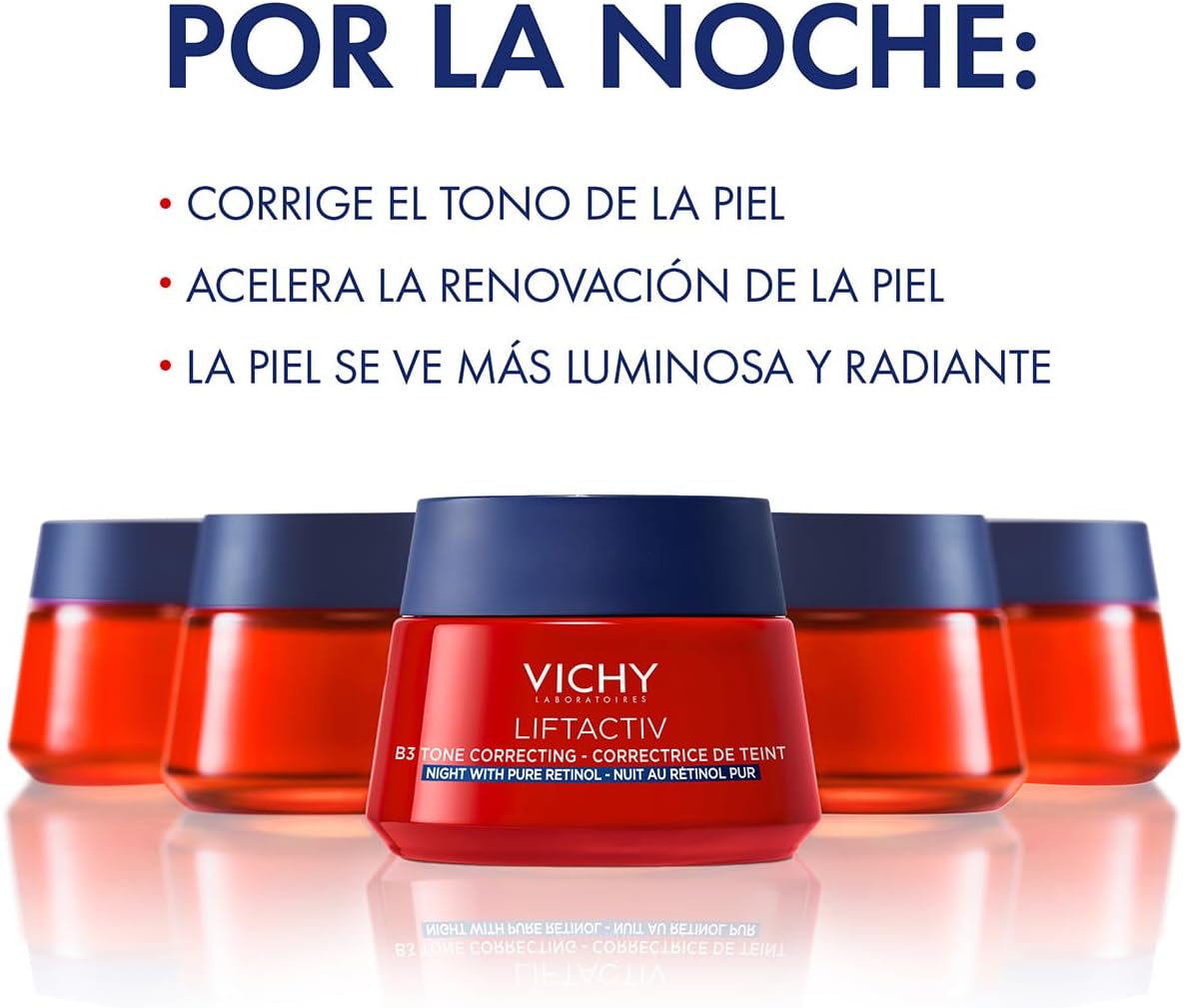 Detalle de Vichy Liftactiv B3 Crema Notte Antimacchie con retinolo e niacinamide, 50 ml