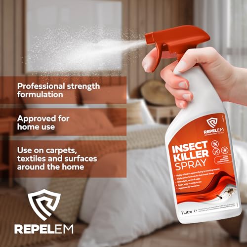 Thumbnail 4 de REPELEM Insect Killer Spray - Professional Strength 1L for Flying & Crawling Insects