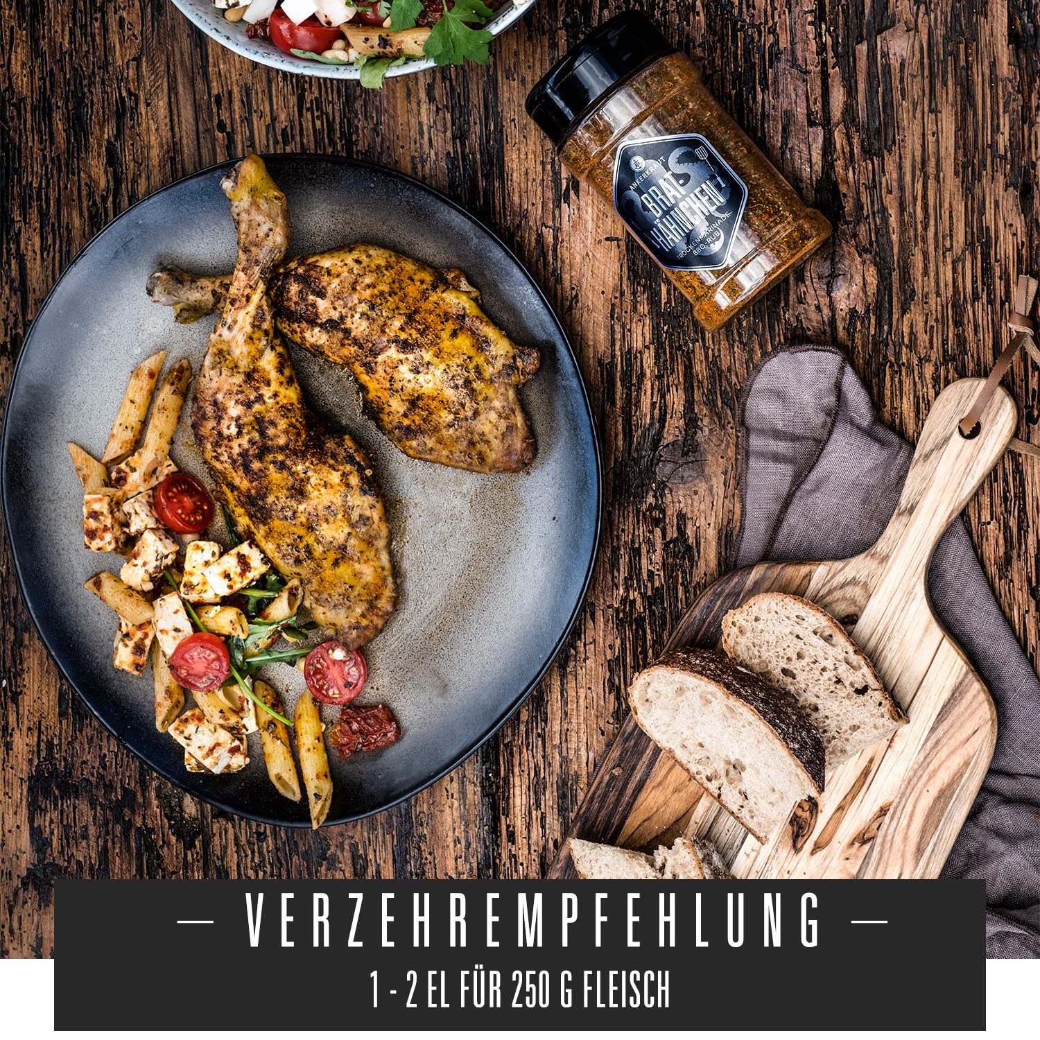 Thumbnail 1 de Ankerkraut Brathähnchen Marinade – Gewürzsalz für knuspriges Hähnchen, 250 g