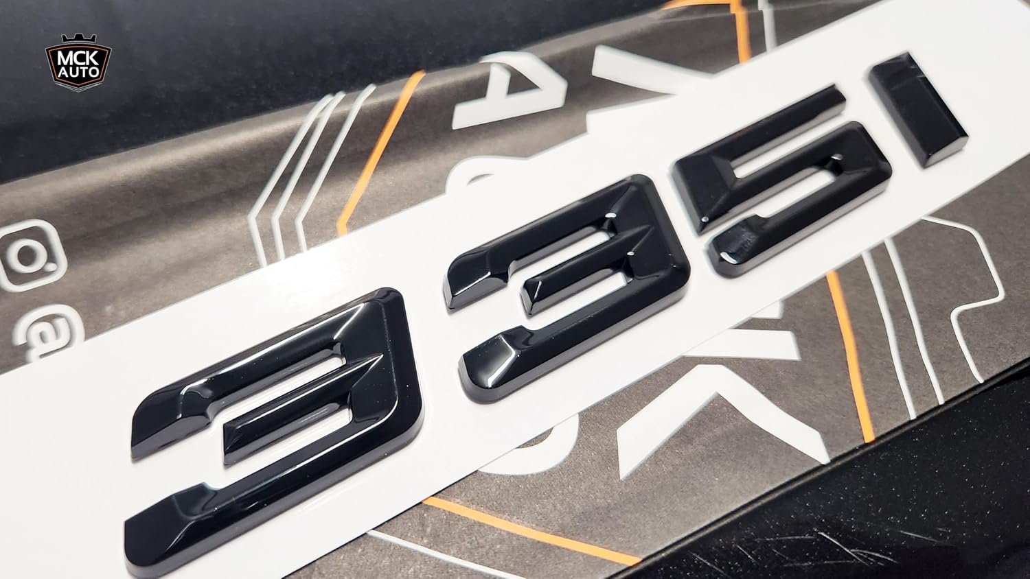 Thumbnail 5 de MCK Auto 335i Black Glossy Rear Boot Logo