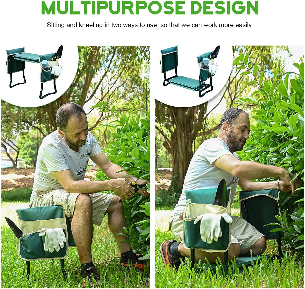 Thumbnail 4 de KVR Upgraded Garden Kneeler and Seat Review