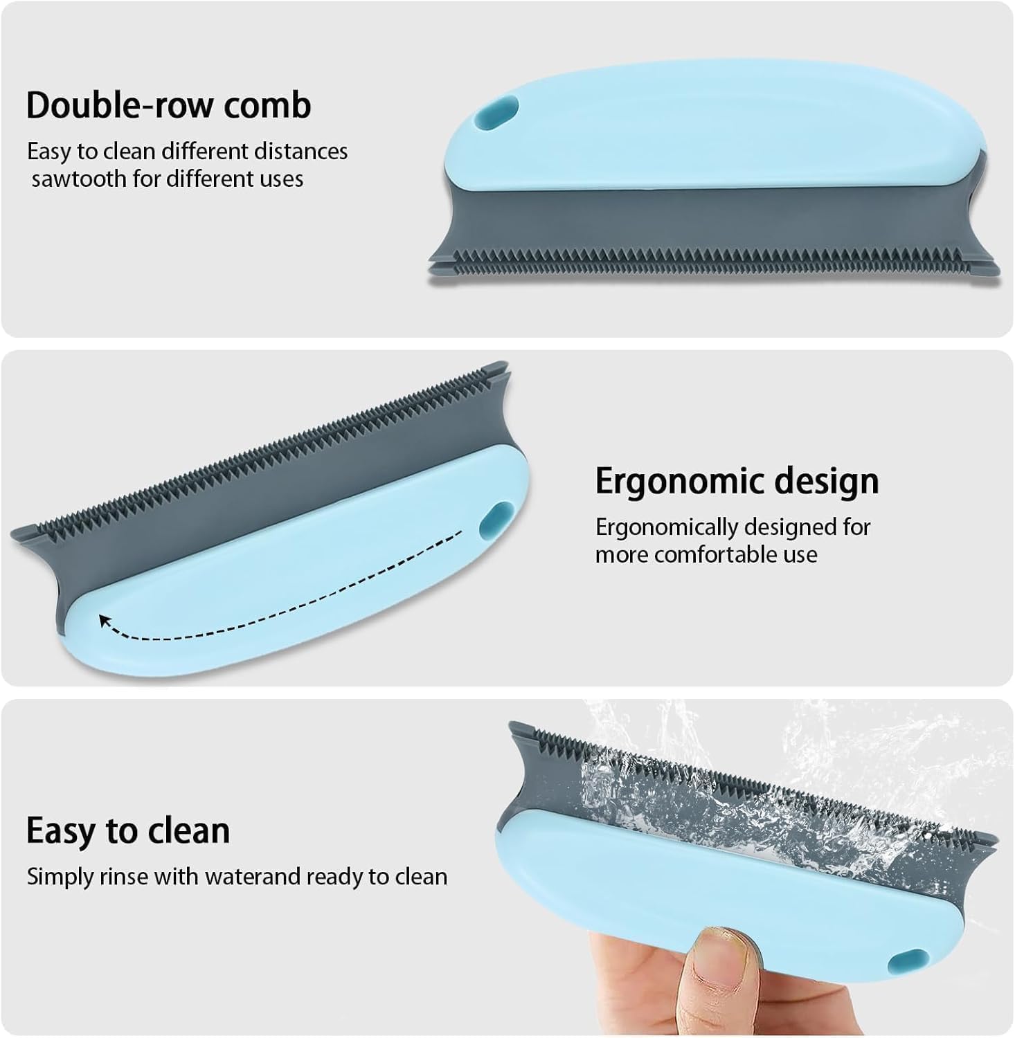 Thumbnail 2 de Pet Hair Remover 5-Piece Set: Portable Lint Shaver for Furniture, Clothing and More