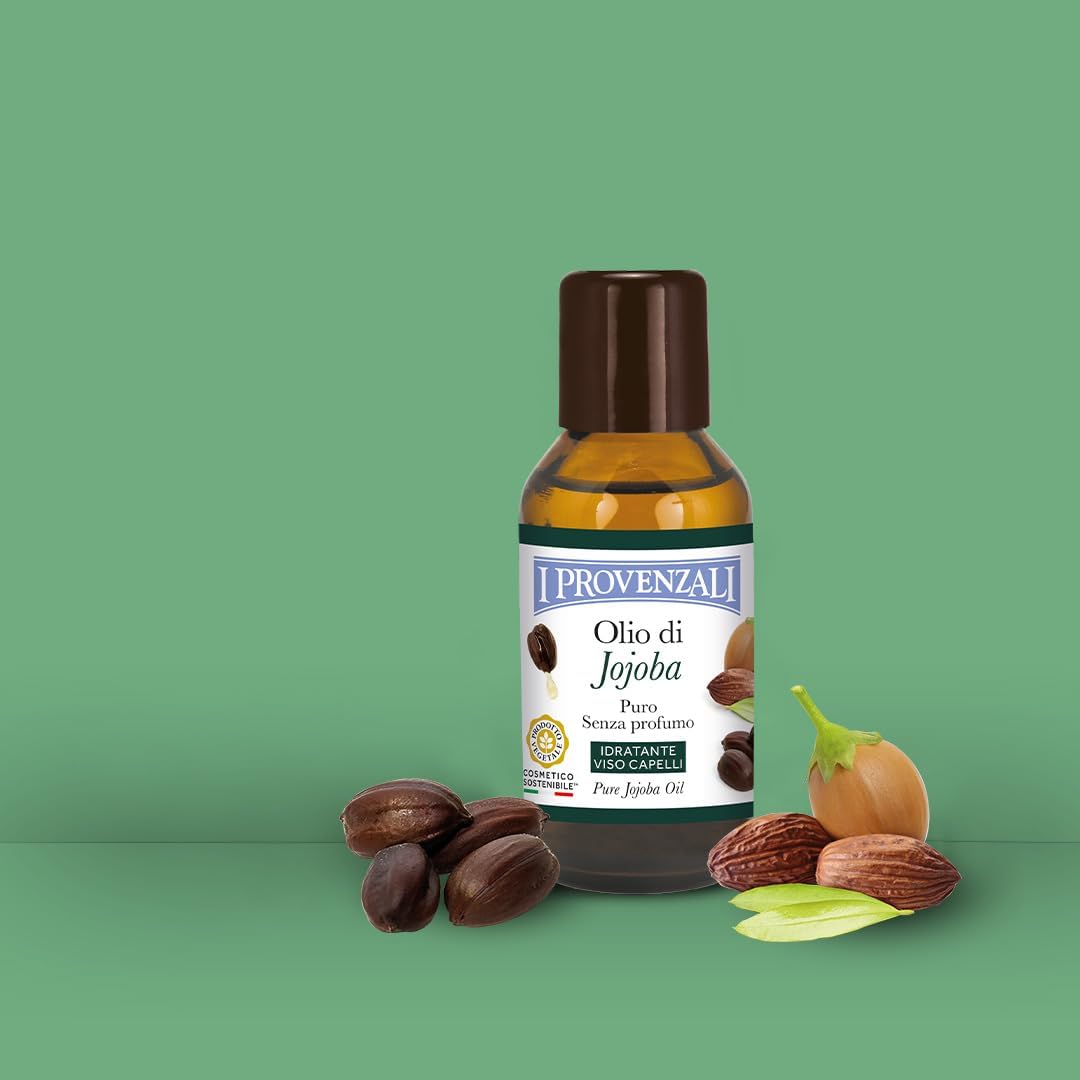 Detalle 2 de I Provenzali Olio di Jojoba — Idratante Viso e Capelli, 100 ml