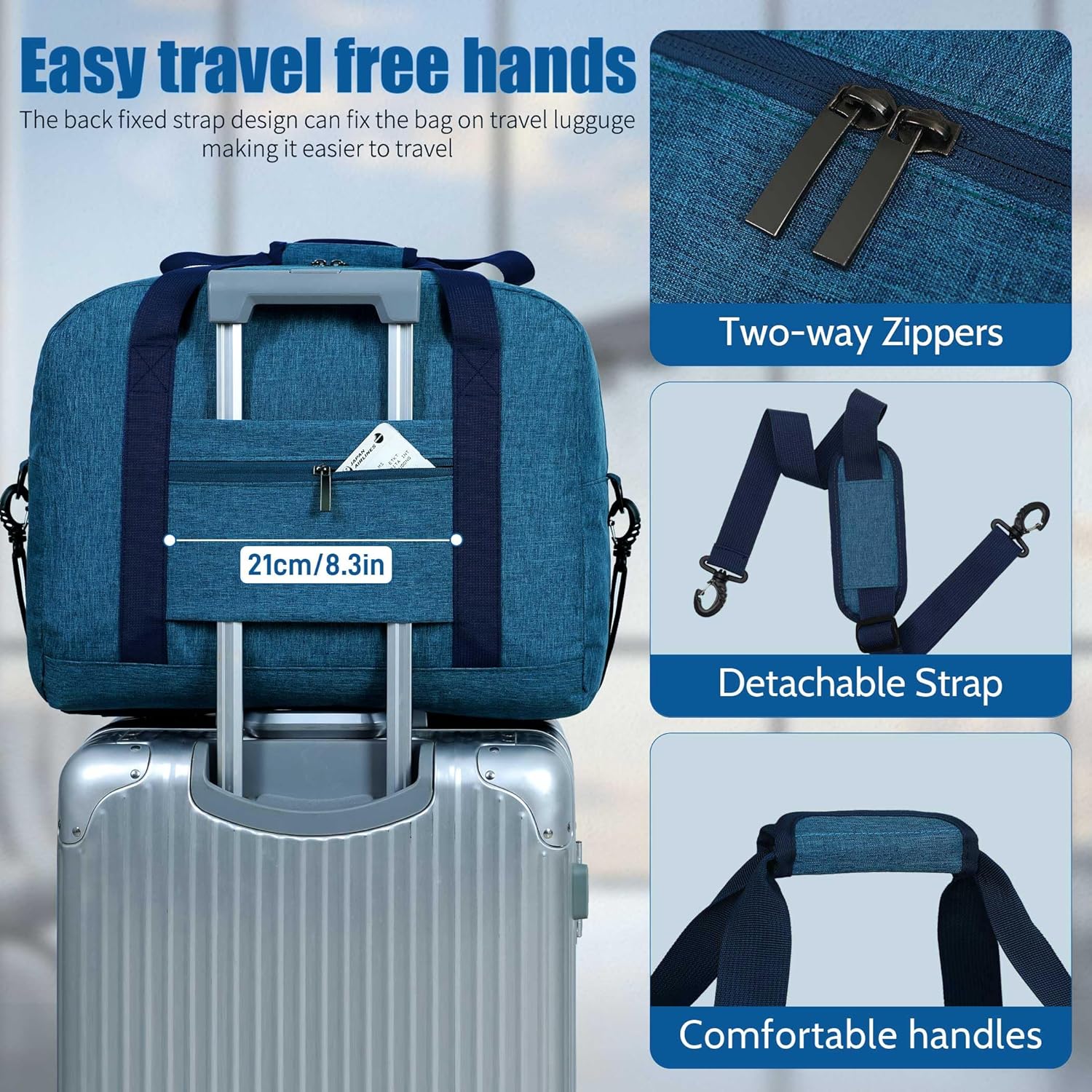 Thumbnail 5 de FIORETTO for Easyjet Cabin Bag 45x36x20cm 32L