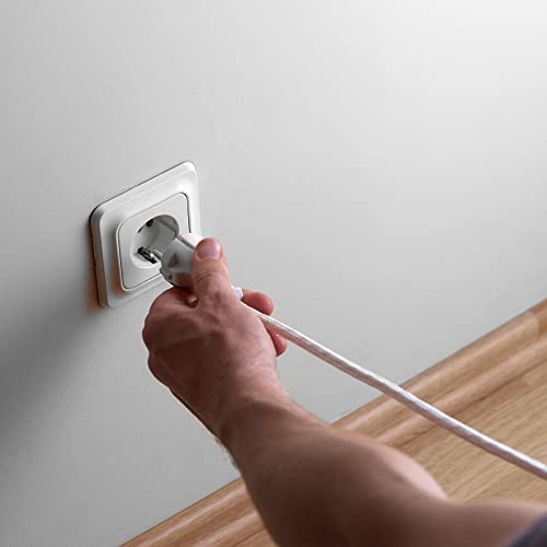 Detalle 2 de GARZA Cable alargador de 3 m con toma de tierra, 16 A y 3680 W