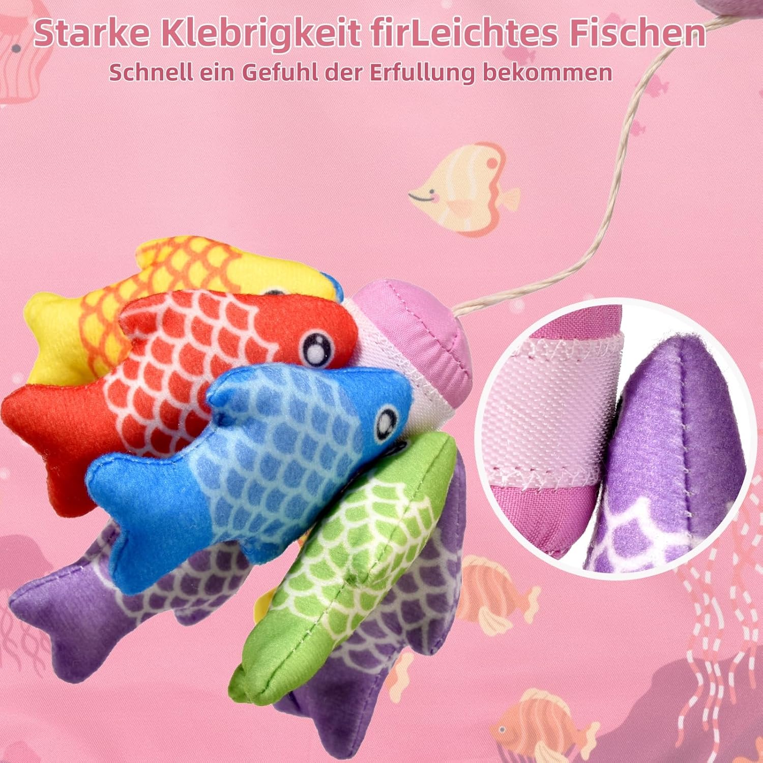 Detalle de Tokiyis Baby Angelspiel ab 12 Monaten, rosa