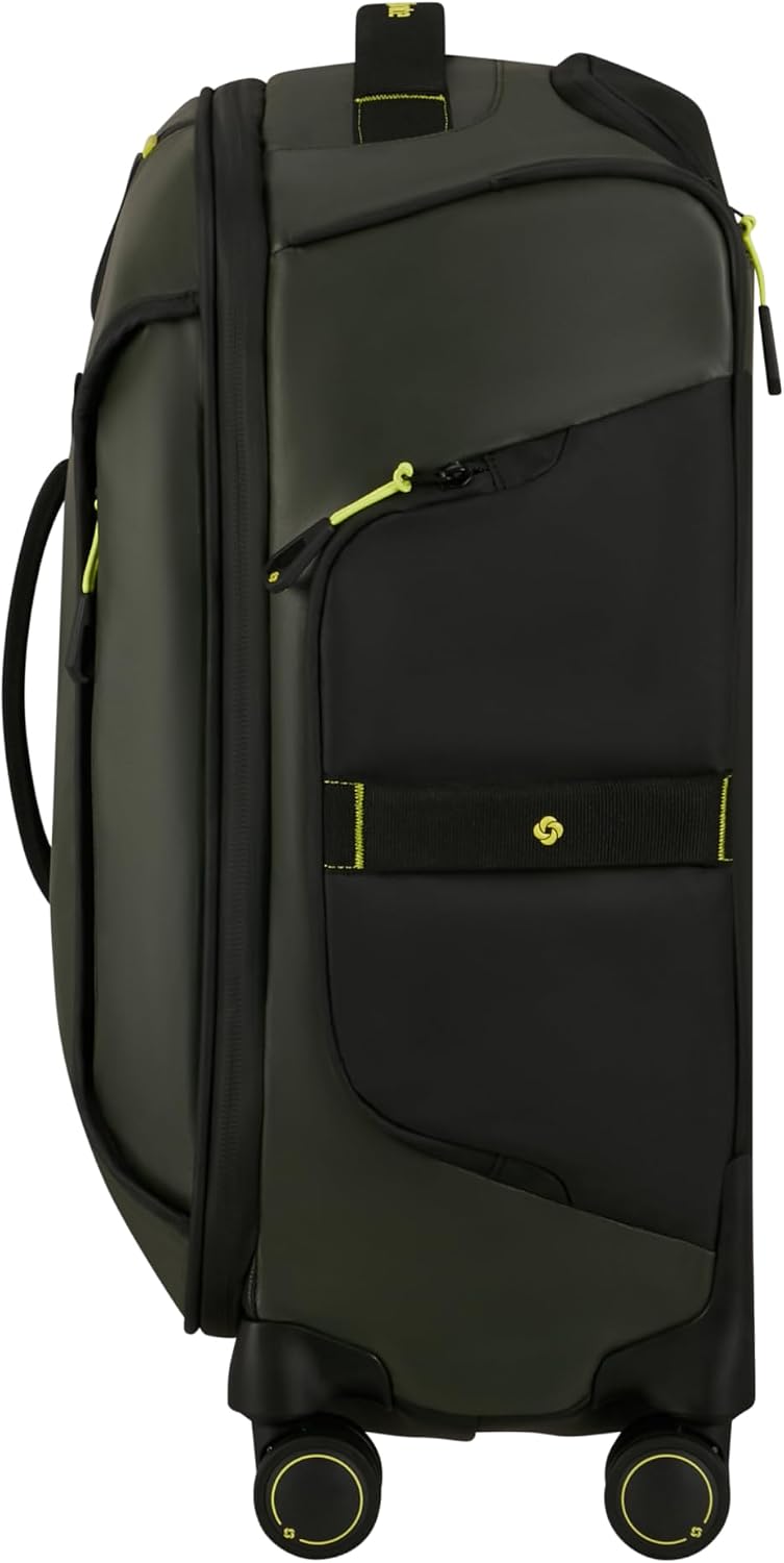 Detalle de Samsonite Paradiver Light: Valigia da cabina 48 L, verde Jungle Green, 55 x 40 x 23 cm