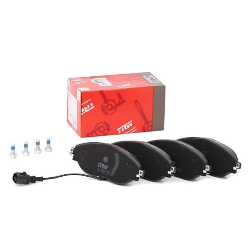 Detalle 2 de TRW GDB2114 – Kit de 4 plaquettes de frein avec contact d’usure pour essieu avant (Golf VII)
