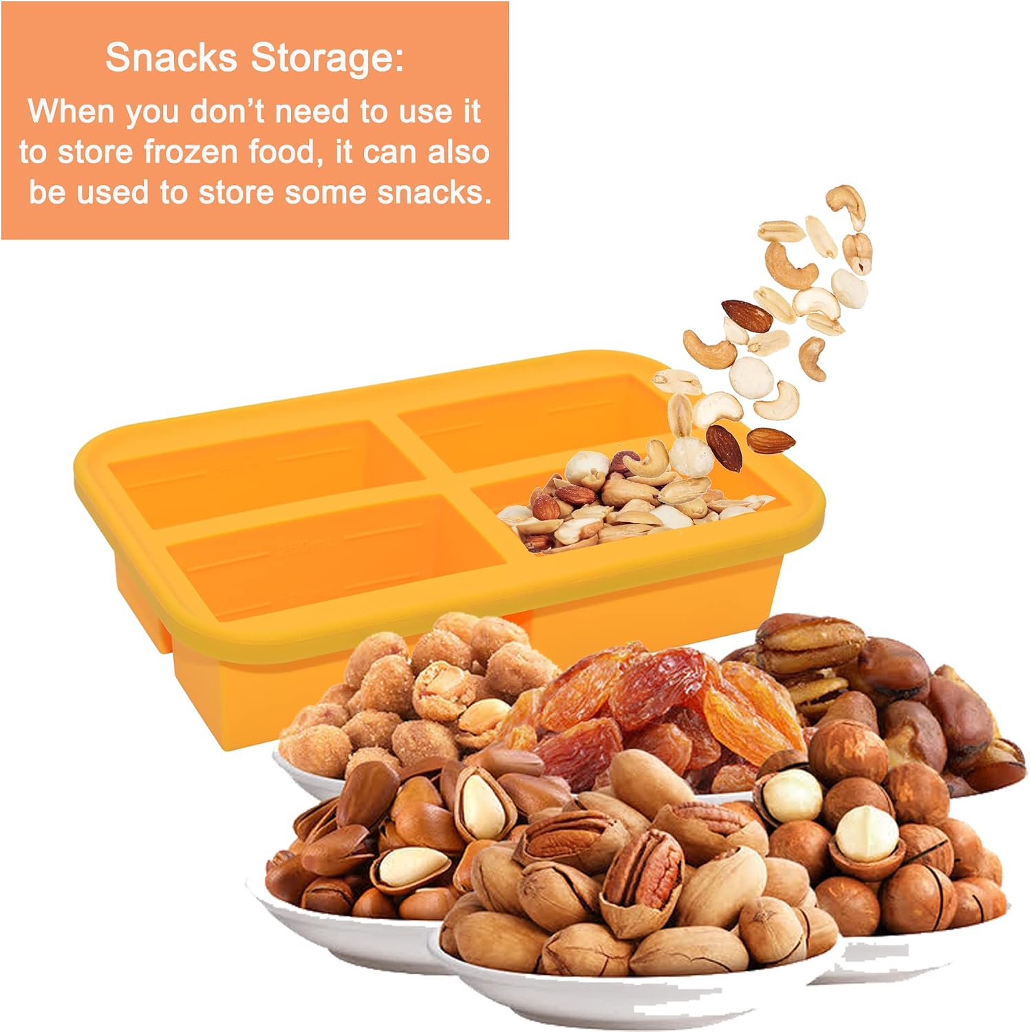 Thumbnail 5 de Extra-Large Silicone Soup Freezer Tray 300ml 🍲