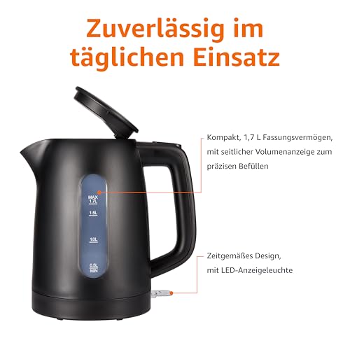 Thumbnail 1 de Amazon Basics Wasserkocher 1,7 Liter