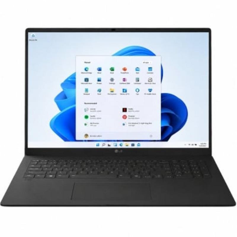 Detalle de LG Gram Pro 17Z90U-G.AU88BN: portátil 17" ultraligero con 32 GB RAM, 1 TB SSD y Windows 11