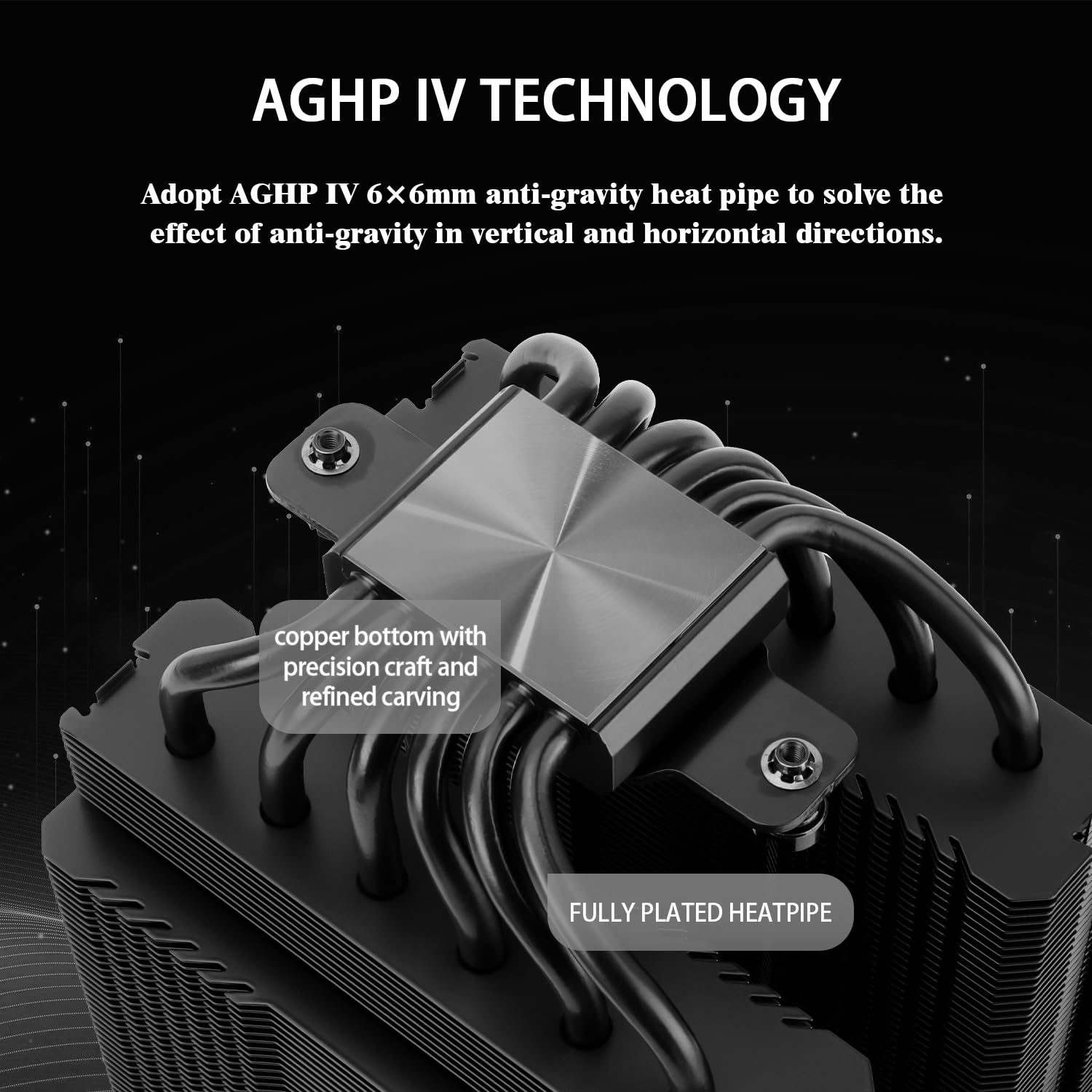 Detalle de Thermalright Peerless Assassin 120 SE Black CPU Cooler