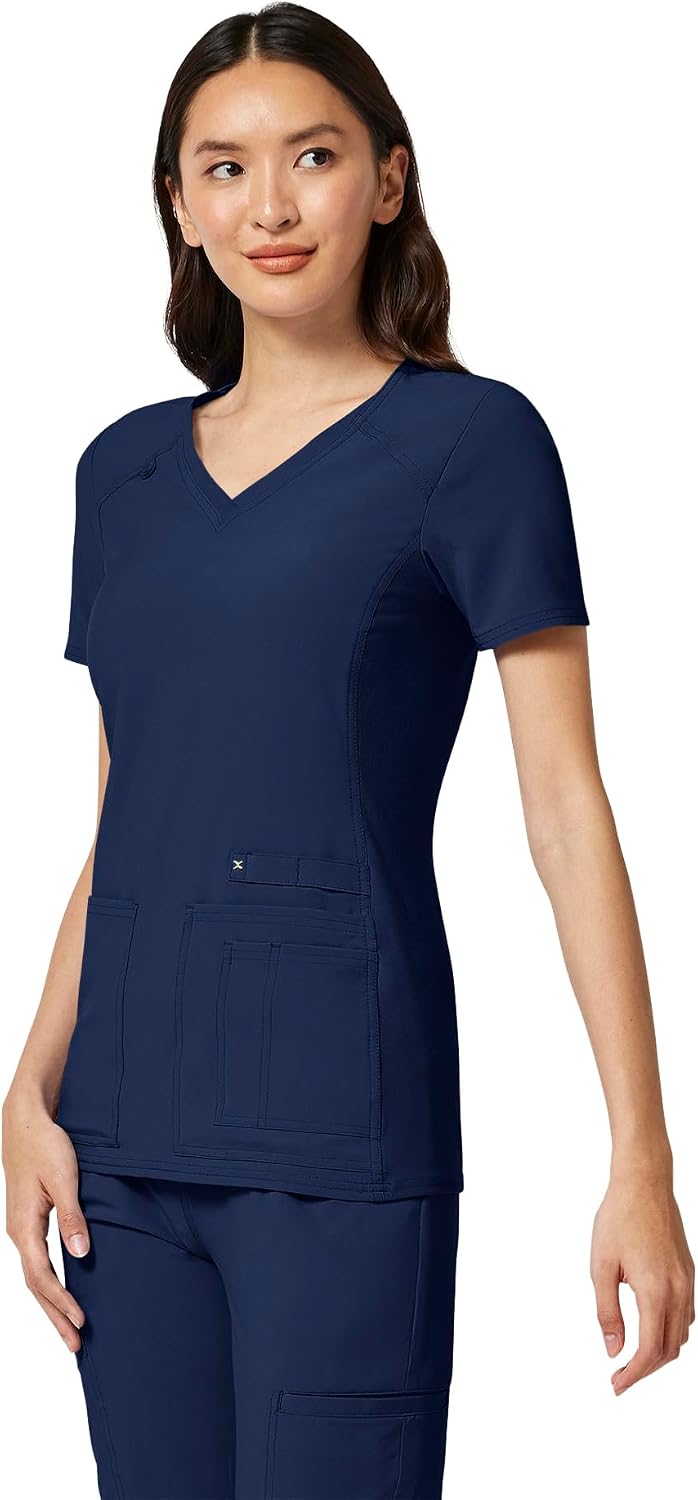 Thumbnail 1 de Cherokee CK605 Women's V-Neck Medical Scrub Top with 4-Way Stretch