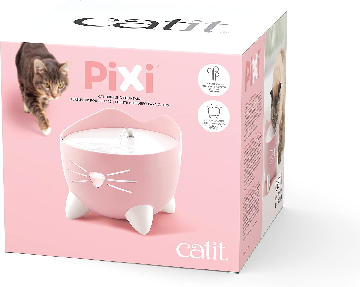 Thumbnail 6 de Catit Pixi Fontaine à Eau pour Chat 2,5 L Rose